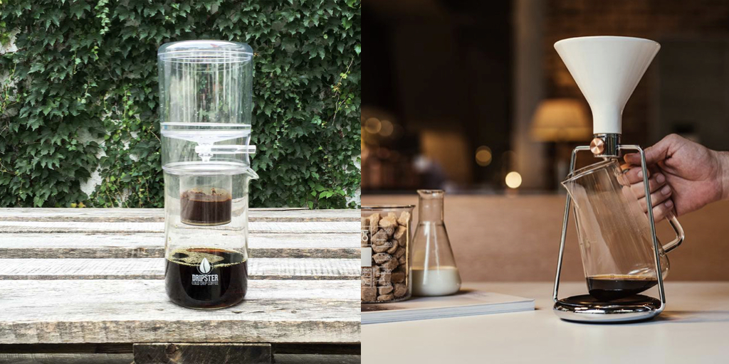 Cold Brew kávovar Dripster a inovatívny kávovar Gina 