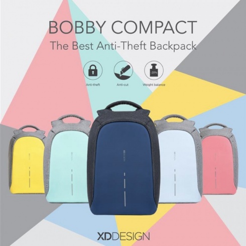 Najbezpečnejší ruksak Bobby Compact od XD Design