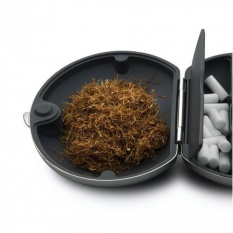 Puzdro na tabak, papieriky a filtre Taboo od Alessi